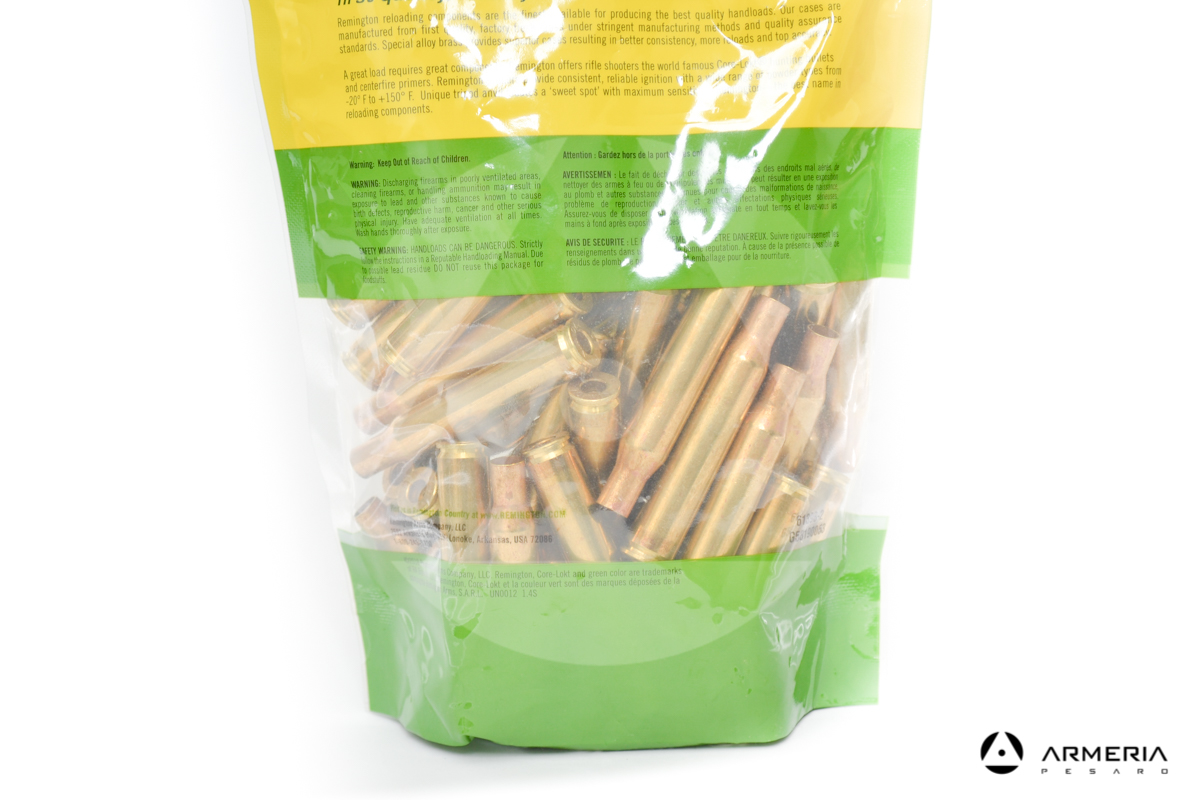 Bossoli Remington calibro 270 Win - Unprimed Cases - 50 pz