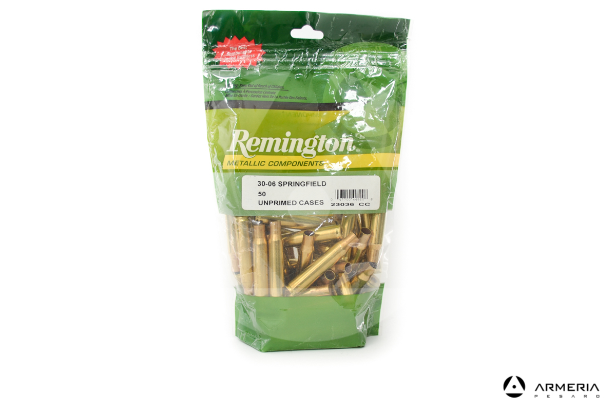 Bossoli Remington calibro 30-06 Springfield - Unprimed Cases - 50 pezzi