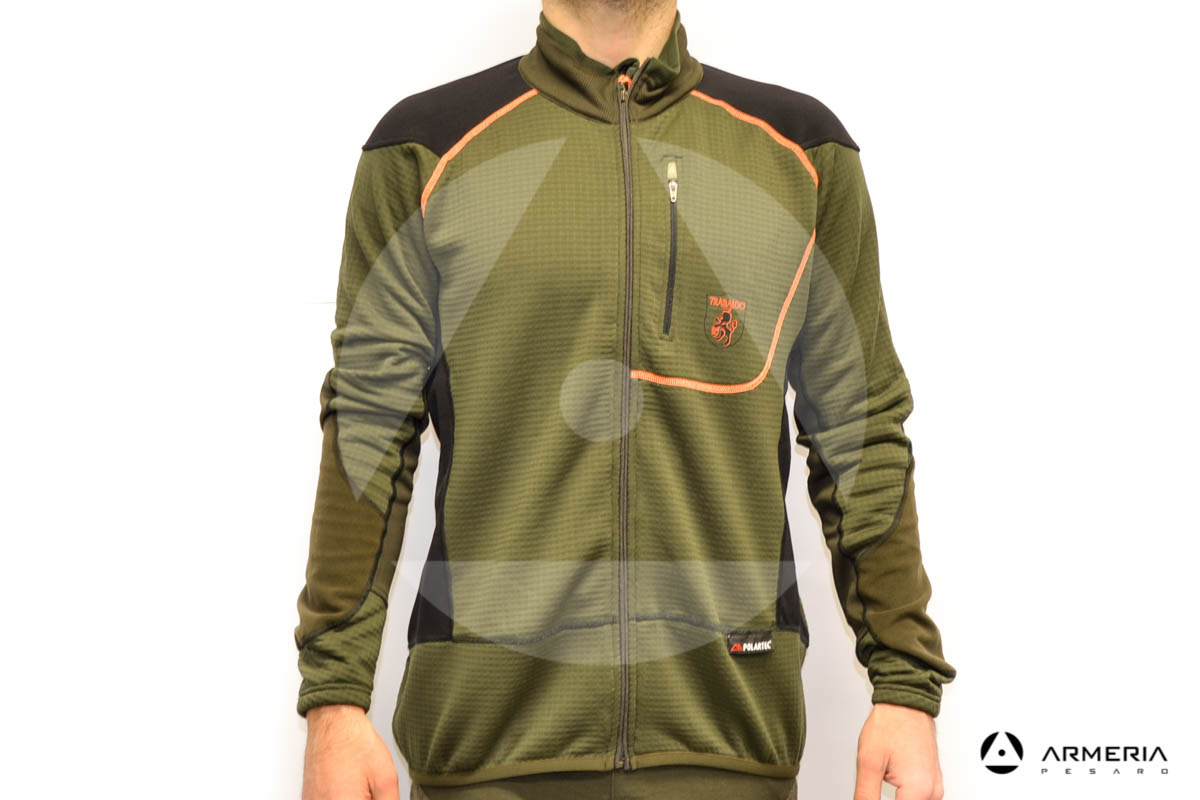 Maglia a zip Trabaldo Caracal Orange Taglia XXL