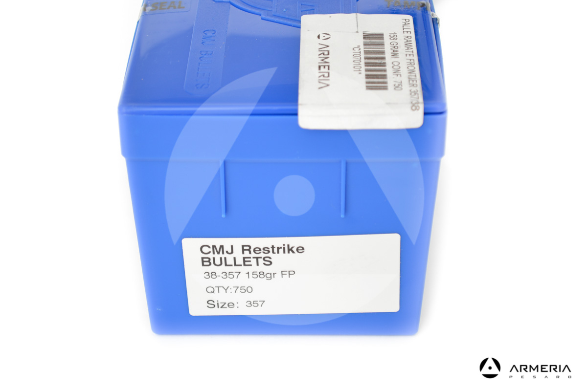 Palle Frontier CMJ Restrike calibro 38-357 158 grani FP - 750 pezzi