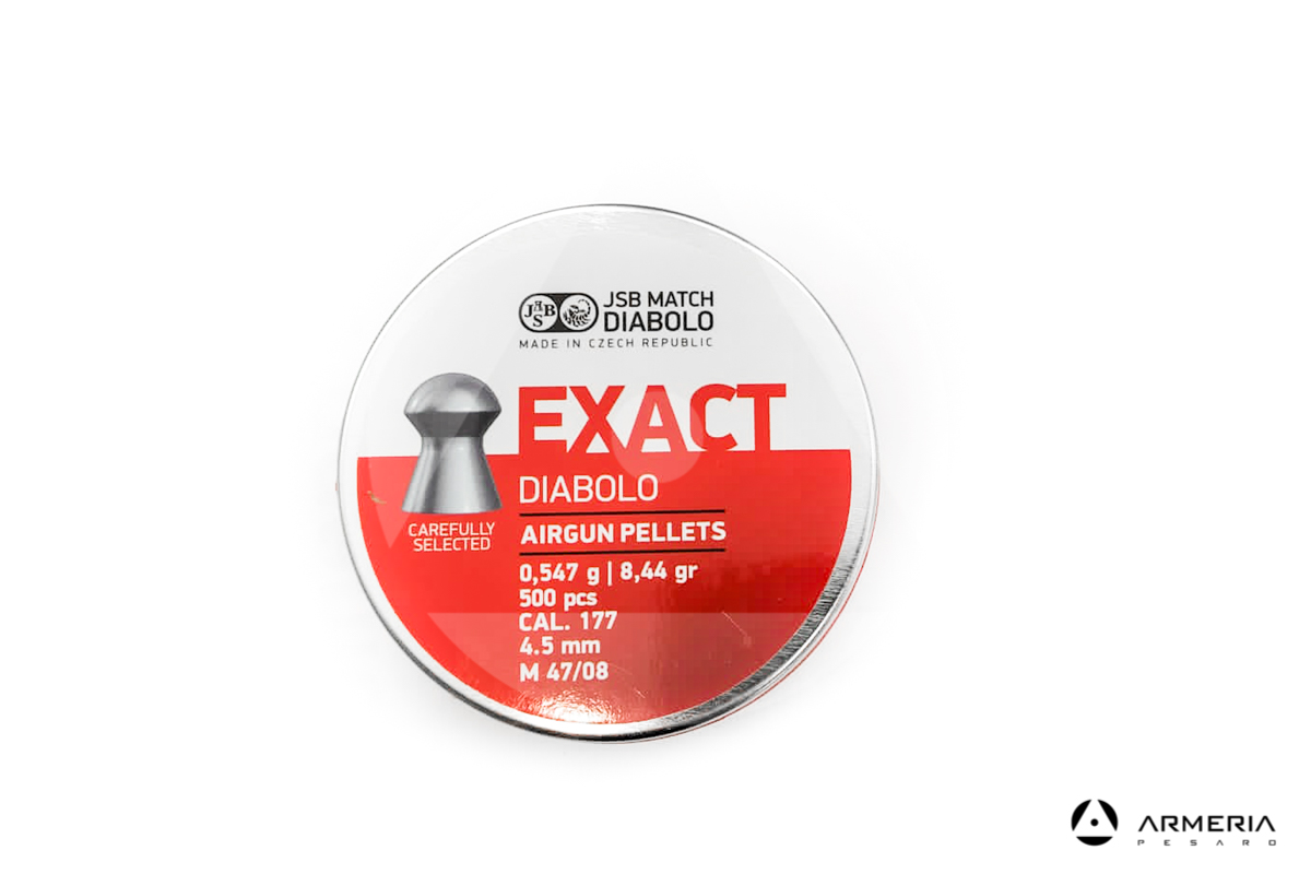 Scatola pallini JSB Diabolo Exact calibro 4.5 mm - 500 pezzi