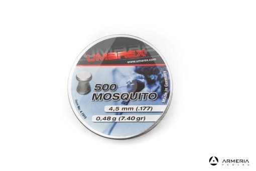 Scatola pallini Umarex Mosquito calibro 4.5 mm - 500 pezzi
