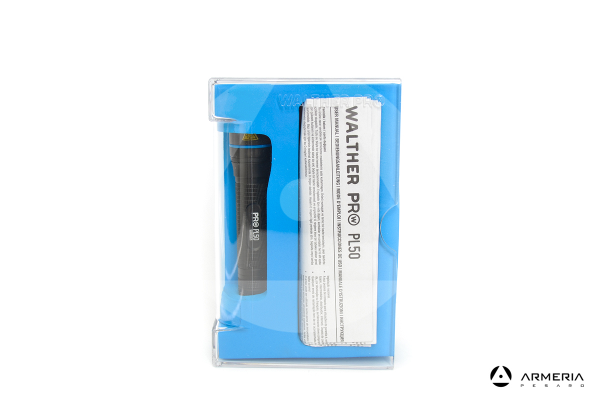 Torcia a led Walther PR Light PL50 120 lumen pack
