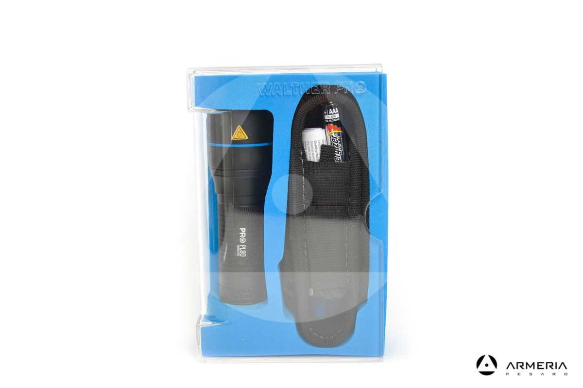 Torcia a led Walther PR Light PL80 725 lumen pack