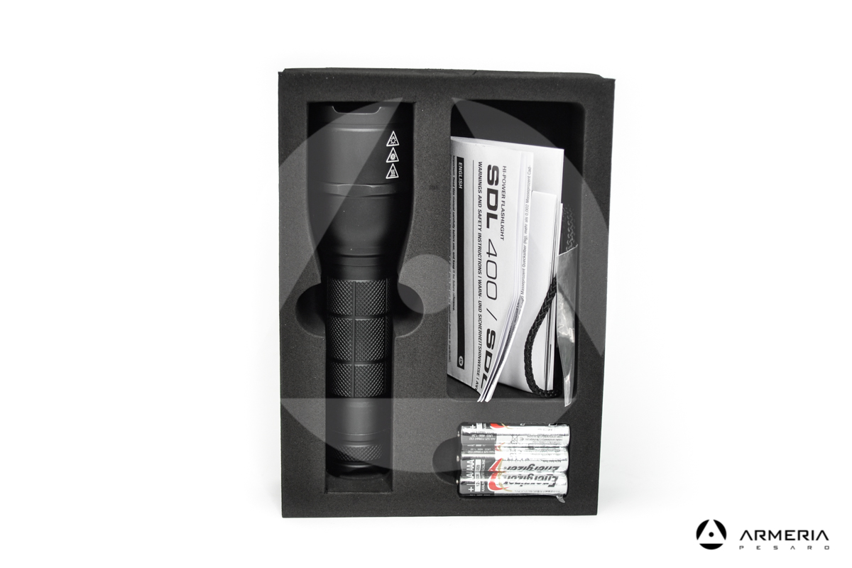 Torcia a led Walther SDL400 415 lumen pack