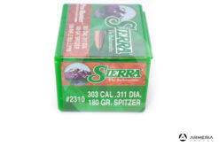 Palle Sierra Pro Hunter calibro 303 311 dia – 180 grani Spitzer 100 pezzi #2310