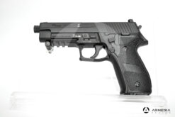 Pistola semiautomatica CO2 Sig Sauer modello P226 calibro 4.5 black lato