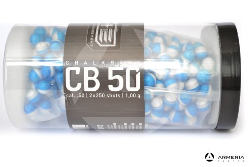 Palle di gesso Umarex Chalkball CB50 calibro 50 per pistola Walther T4E