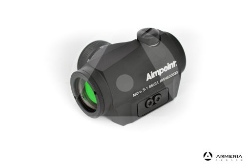 Punto rosso Red Dot Aimpoint Micro S-1 6 Moa Acet con attacco bindella lato