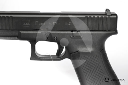 Pistola semiautomatica Glock modello 17 FS Gen 5 calibro 9x21 canna 4 macro
