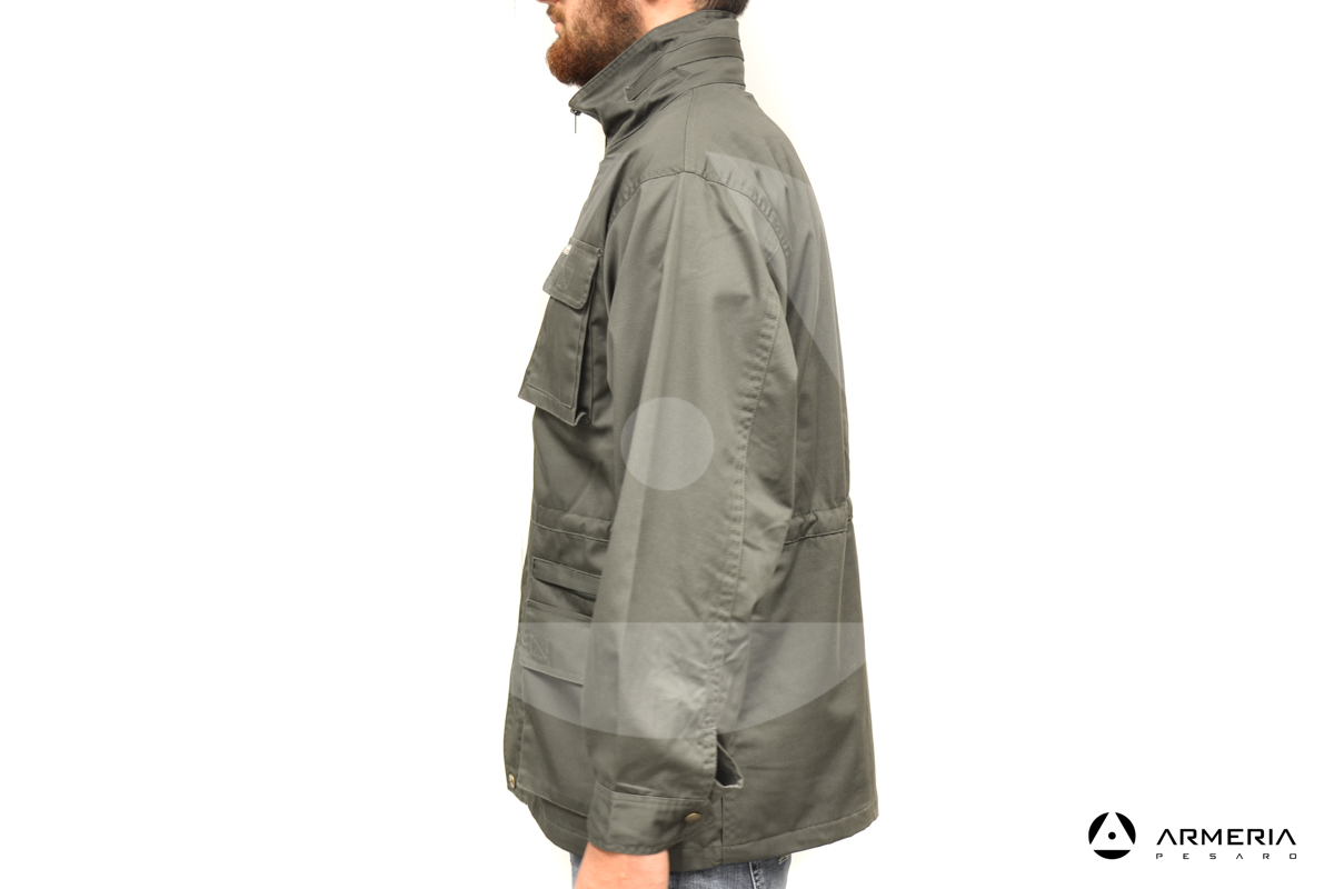 Giacca Camicia verde Esse Emme taglia 52 lato