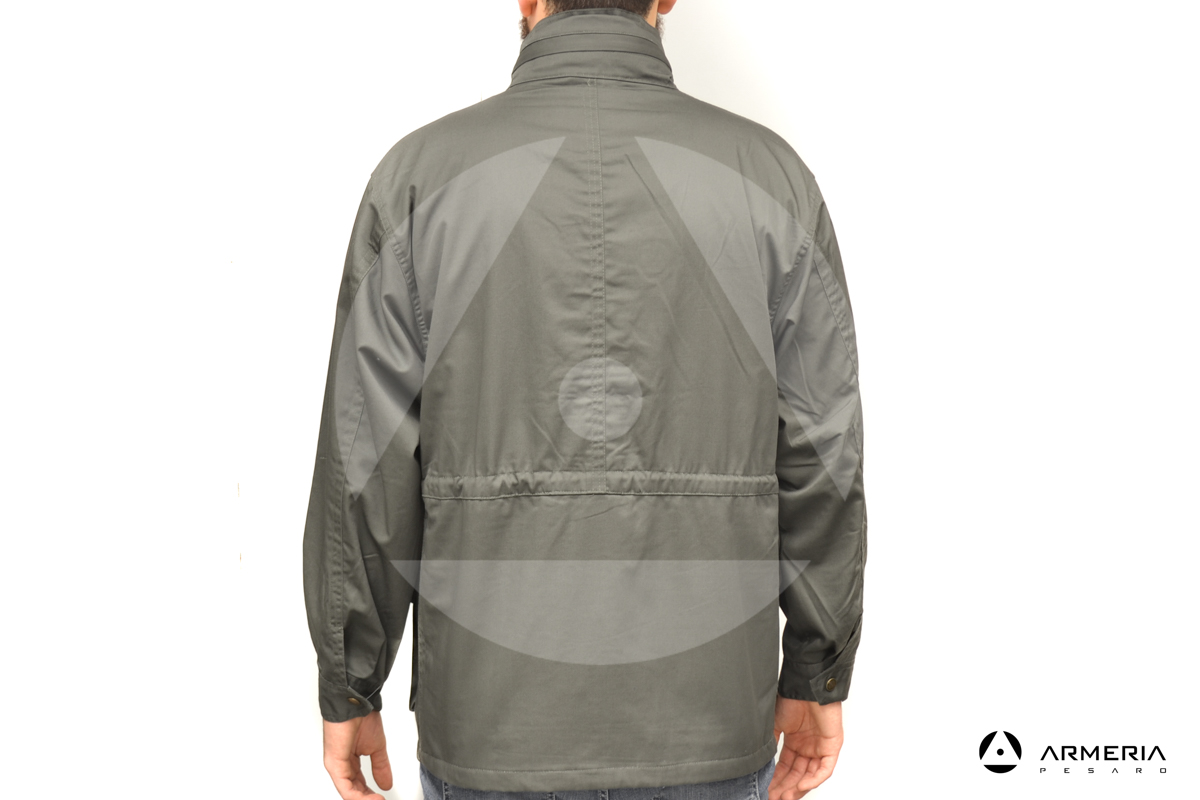 Giacca Camicia verde Esse Emme taglia 52 retro