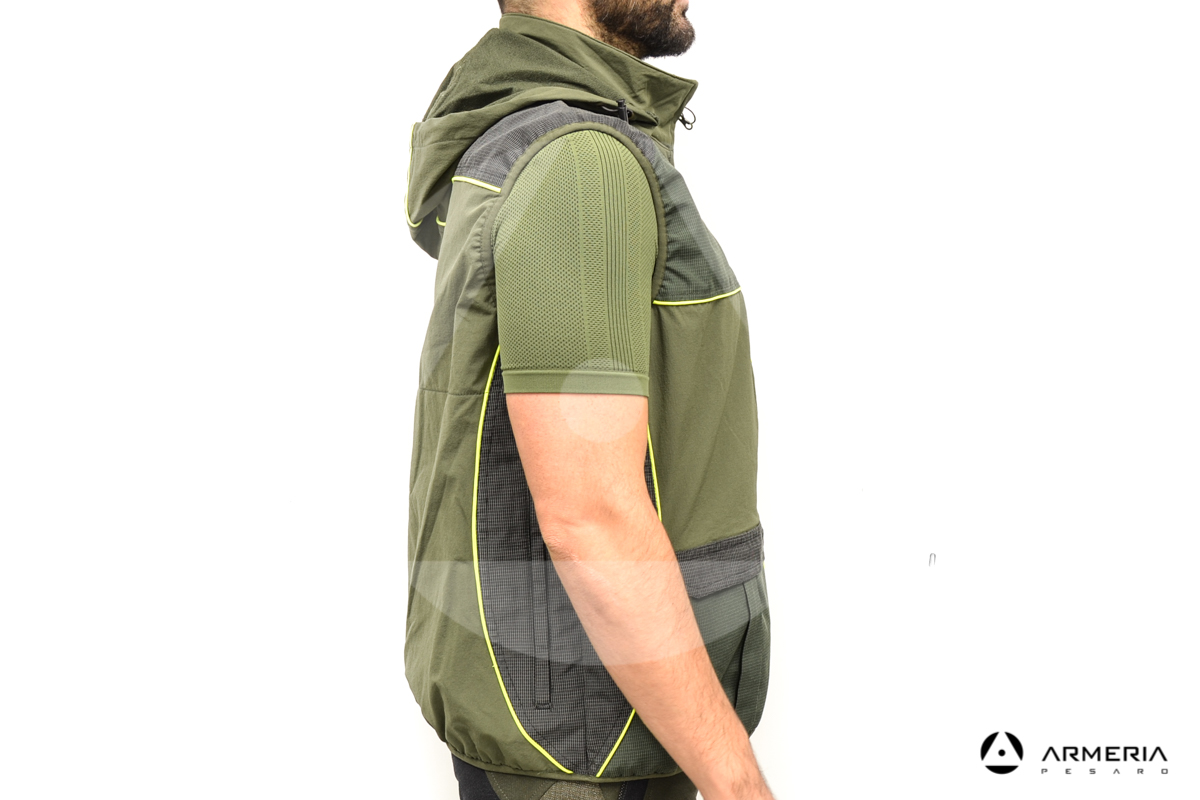 Gilet da caccia RS Hunting LV950 verde taglia 3XL lato