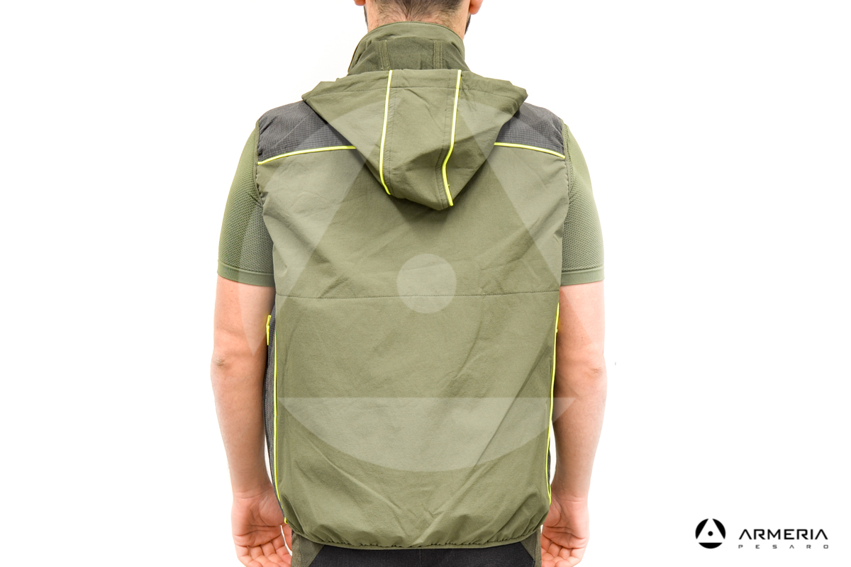 Gilet da caccia RS Hunting LV950 verde taglia 3XL retro