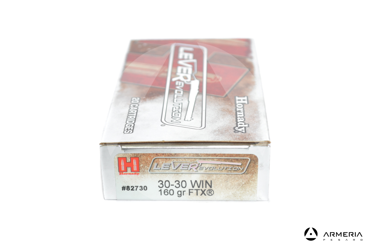 Hornady Lever Evolution calibro 30-30 Win FTX 160 grani - 20 cartucce macro