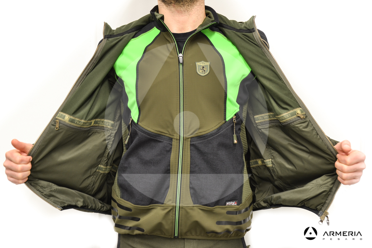 Maglia a zip Trabaldo Cayman HV taglia XXL interno