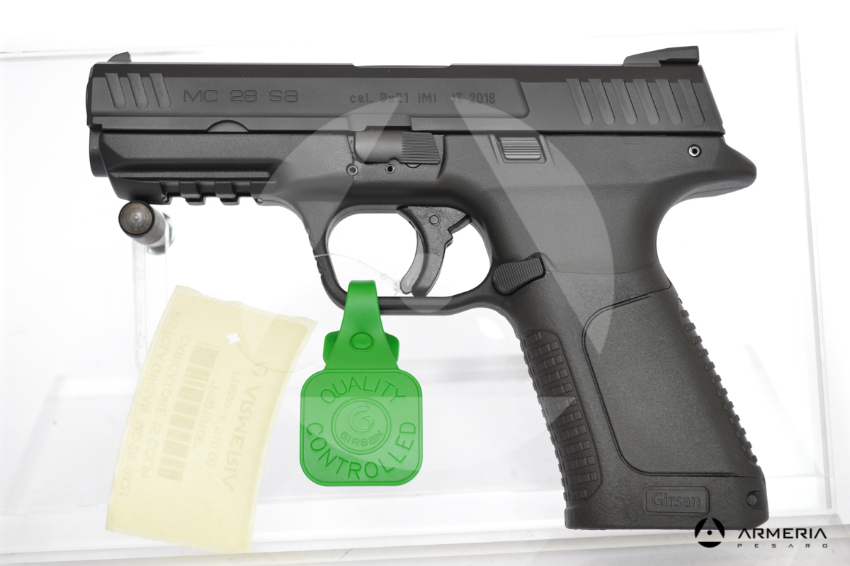 Pistola semiautomatica Girsan modello MC28 calibro 9x21 Canna 4.25 lato Pistola semiautomatica Girsan modello MC28 calibro 9x21 Canna 4.25 lato