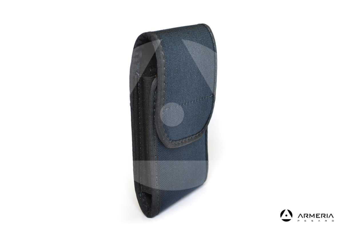 Porta cellulare smartphone Vega Holster blu #2R26 lato