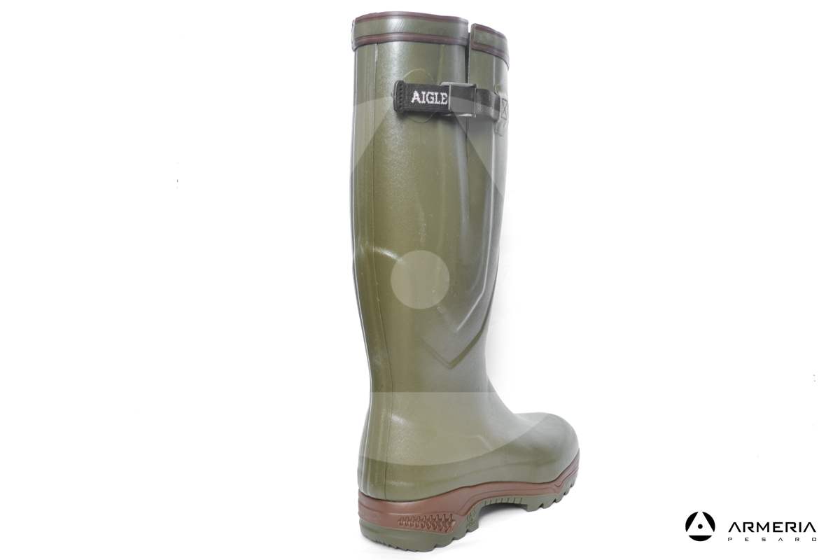 Stivale da caccia Aigle Parcours 2 Iso Kaki taglia 42 retro