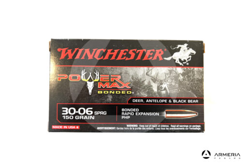 Winchester Power Max Bonded calibro 30-06 Springfield 150 grani  - 20 cartucce