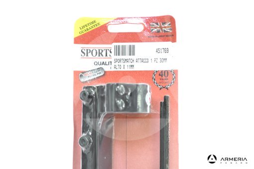 Attacco SportsMatch per carabina 30mm alto - base 11mm pack