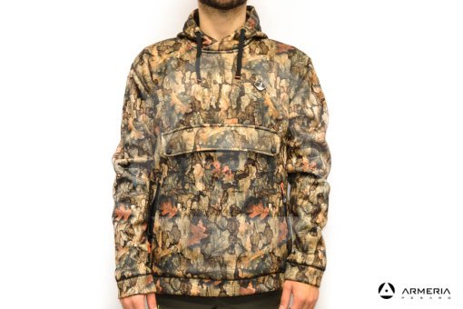 Maglia Felpa camo con cappuccio Percussion taglia XXL