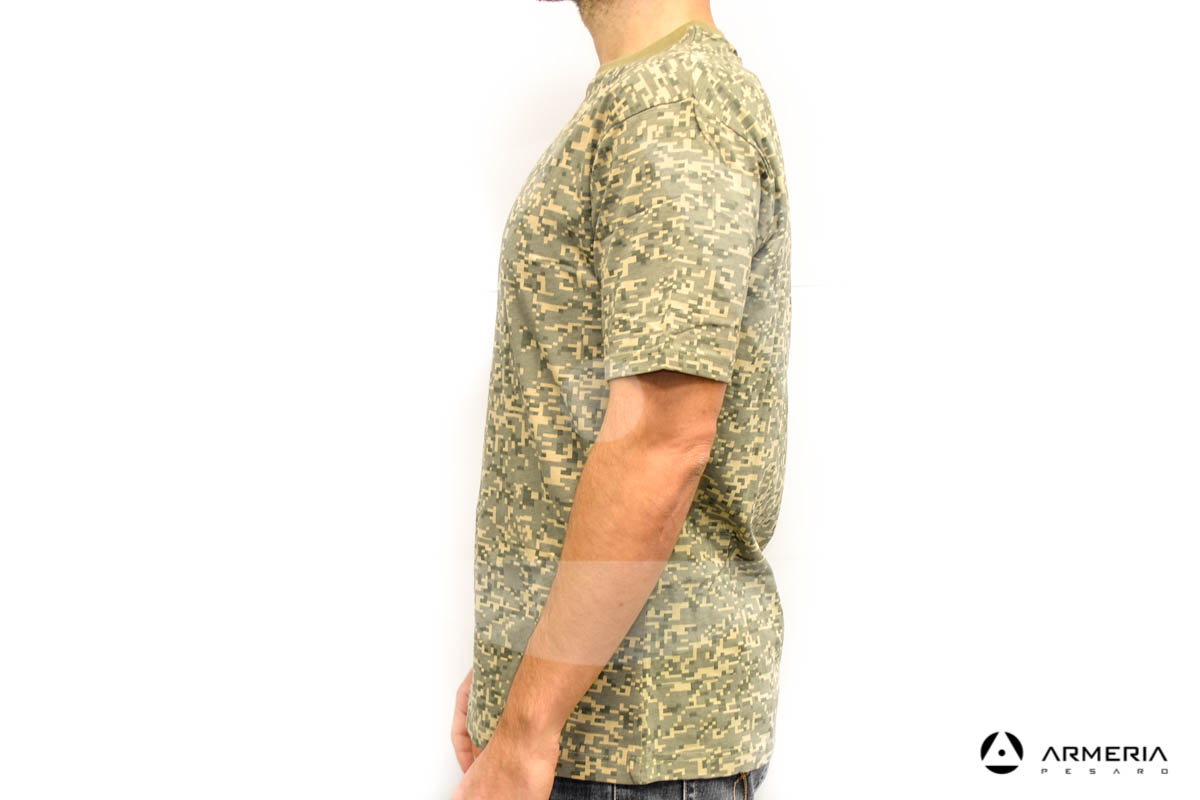 Maglia t-shirt camo CityGuard taglia S lato