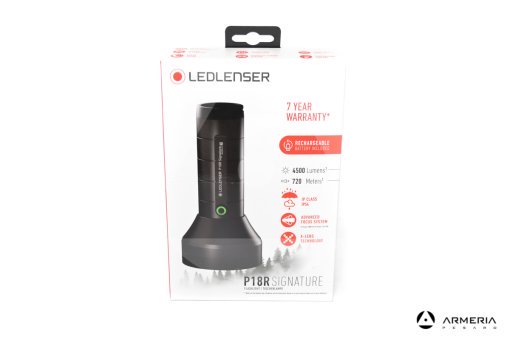 Pila torcia Led Lenser P18R - 4500 lumen pack