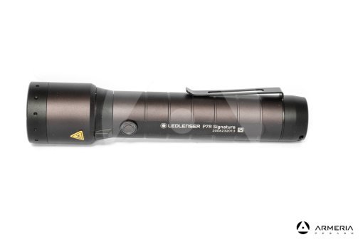 Pila torcia Led Lenser P7R Signature - 2000 lumen lato