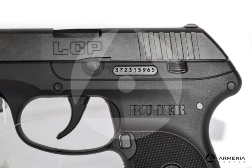 Pistola semiautomatica Ruger modello LCP calibro 380 Auto canna 2.7 macro