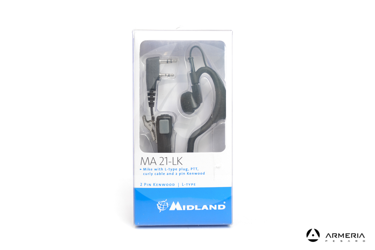 Auricolari Midland MA 21-LK connettore a L