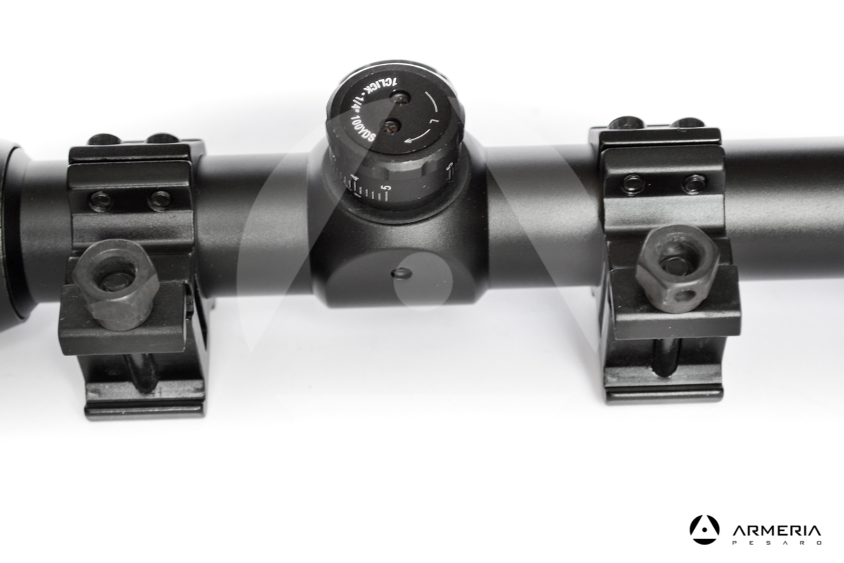 Cannocchiale Ottica da puntamento Stoeger Airguns 4-16x40 Reticolo Mildot torretta