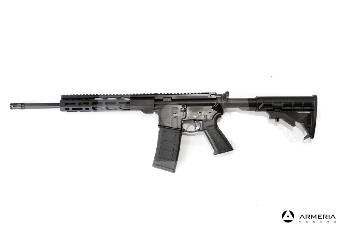 Carabina semiautomatica Ruger modello AR 556 calibro 223 Remington lato