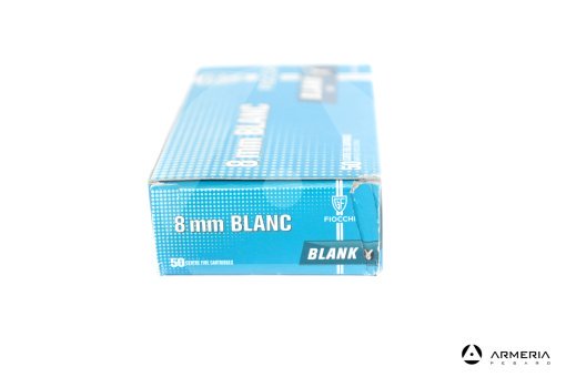 Cartucce a salve Fiocchi calibro 8mm Blanc Blank - 50 pezzi lato