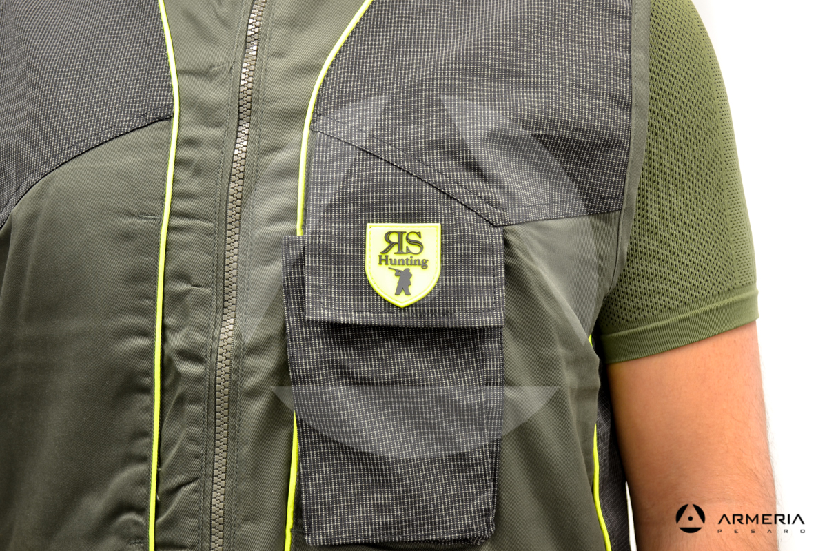 Gilet da caccia RS Hunting LV960 verde taglia XXL macro