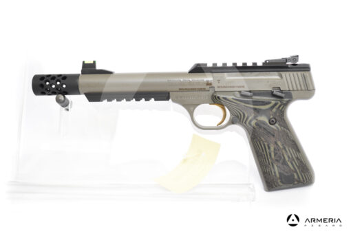Pistola semiautomatica Browning modello Buckmark calibro 22LR Canna 7.5 lato