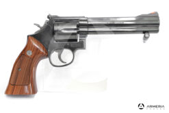 Revolver Smith & Wesson modello 586-3 Brunito canna 6 calibro 357 Magnum lato