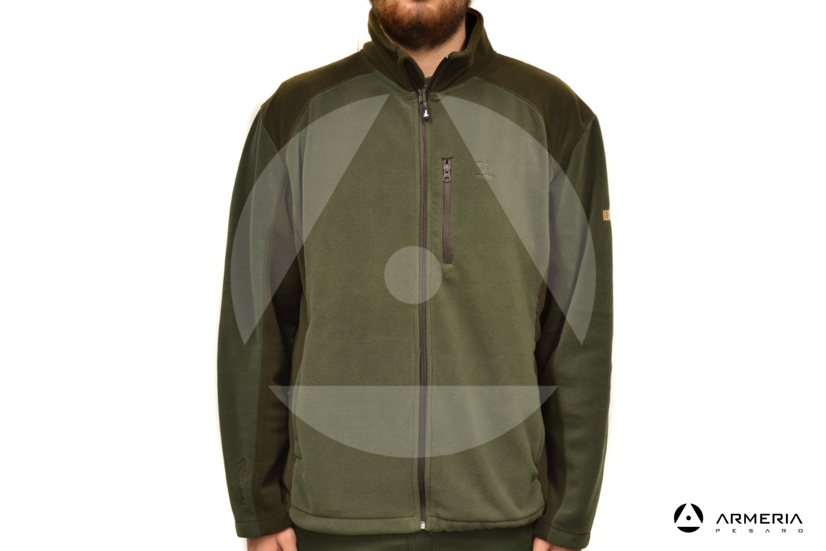 Maglia Pile Percussion verde taglia 3XL