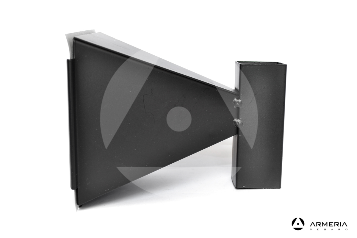 Porta bersaglio conico Venturini con raccoglitore pallini lato