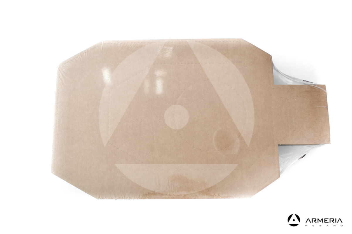 Sagoma bersaglio in cartone per tiro al poligono 50 pezzi