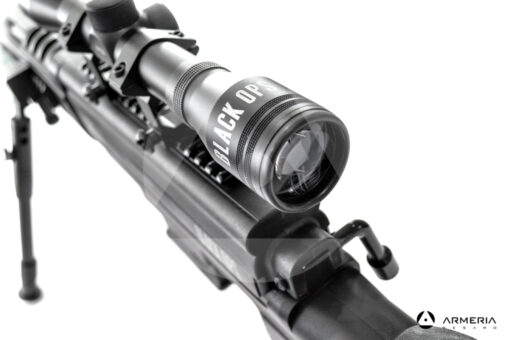 Carabina aria compressa Black Ops modello Sniper calibro 4.5 ottica2