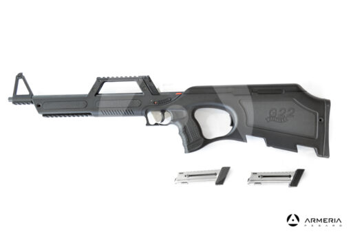 Carabina semiautomatica Walther modello G22 calibro 22 LR lato