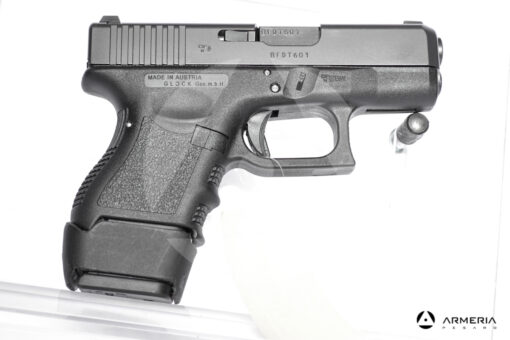 Pistola semiautomatica Glock modello 26 Gen 3 calibro 9x21 canna 3.5 lato