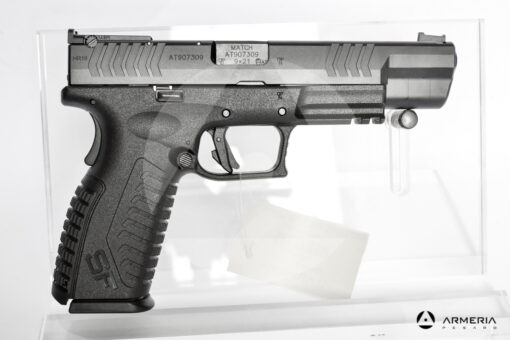 Pistola semiautomatica HS modello SF 19 calibro 9x21 canna 5.25" lato