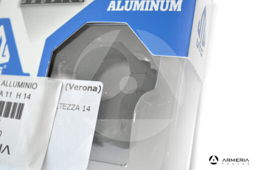 Supporti ad anello UTG 25mm profilo medio in alluminio macro