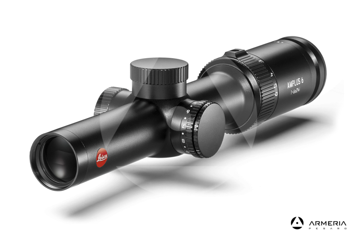 Cannocchiale Leica Amplus 6 1-6x24i Reticolo L-4a #50100 torretta Cannocchiale Leica Amplus 6 1-6x24i Reticolo L-4a #50100 torretta