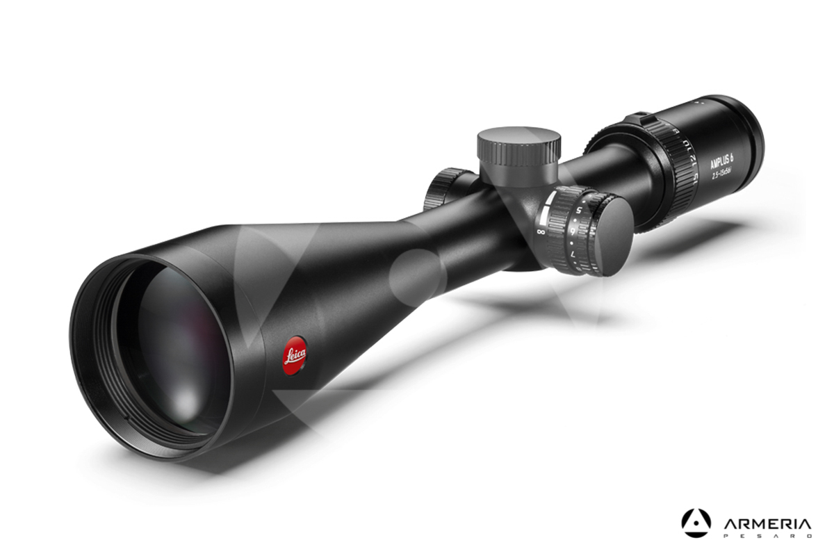 Cannocchiale Leica Amplus 6 2.5-15x56i Reticolo L-4a #50400 torretta Cannocchiale Leica Amplus 6 2.5-15x56i Reticolo L-4a #50400 torretta