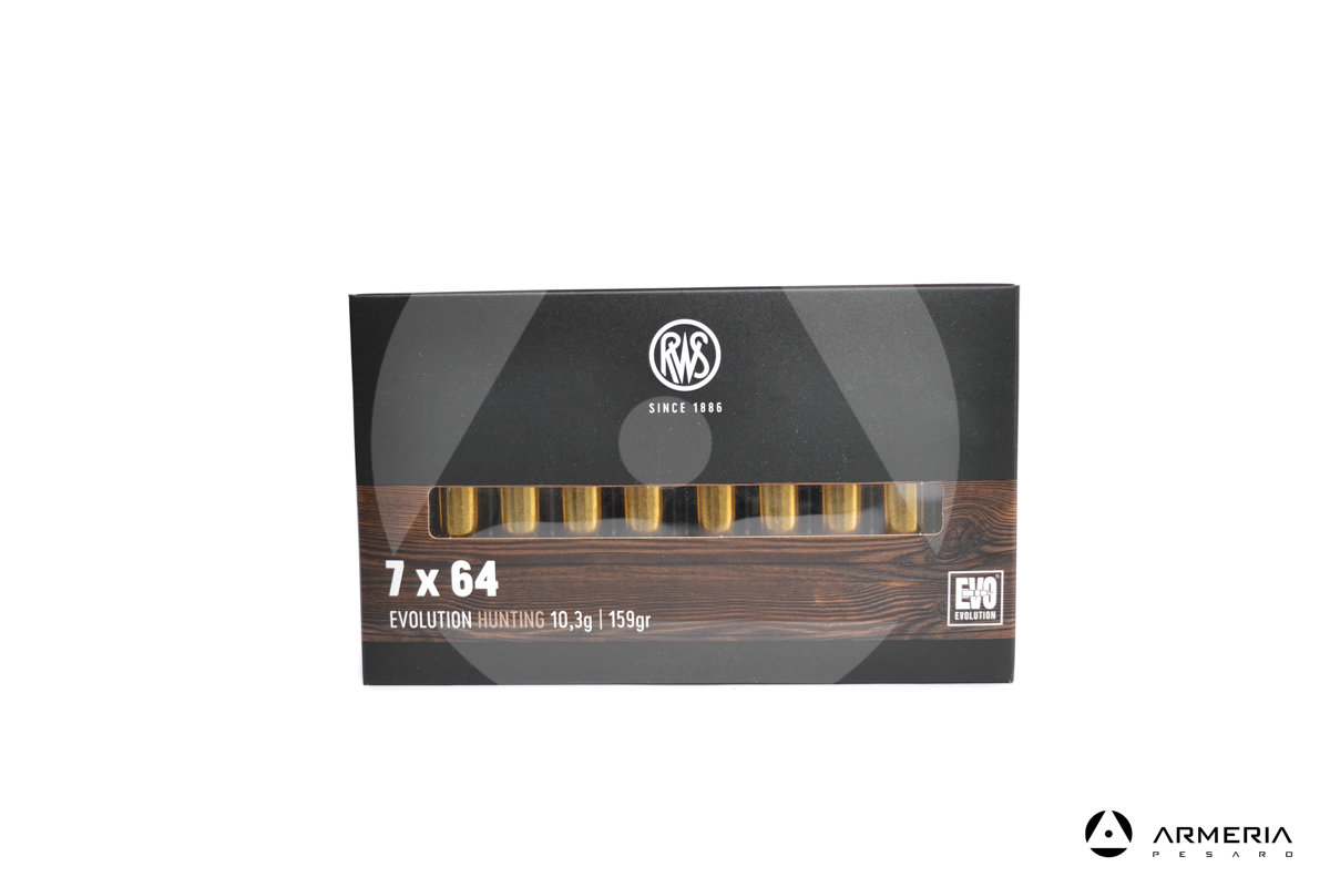RWS Evolution Hunting calibro 7x64 159 grani - 20 cartucce