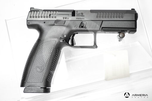 Pistola semiautomatica CZ modello P10F calibro 9x21 canna 5 Comune lato