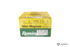 Remington Nitro Magnum calibro 12 - Piombo 4 - 1210 FPS - 25 cartucce macro
